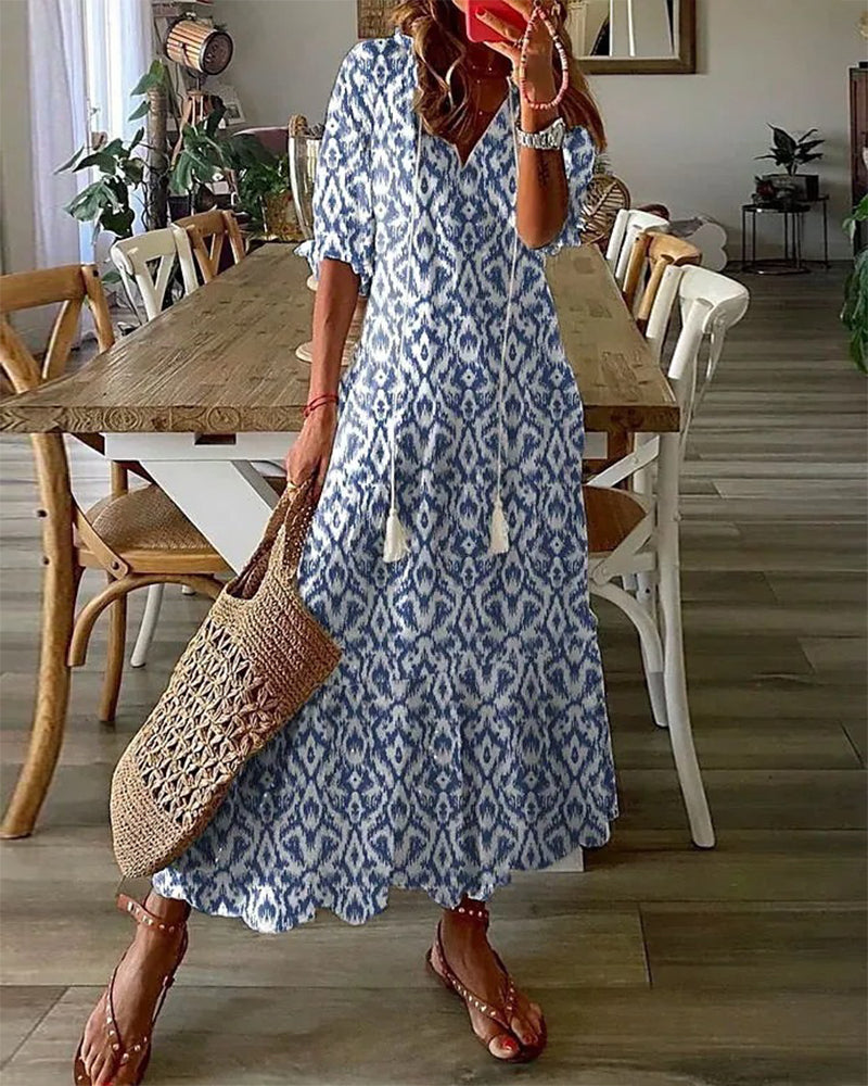 Vestido largo Selena para Mujer – Elegante, Cómodo y Suave
