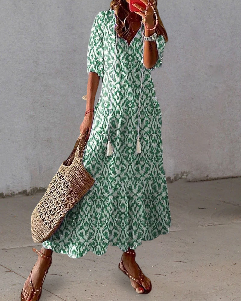 Vestido largo Selena para Mujer – Elegante, Cómodo y Suave