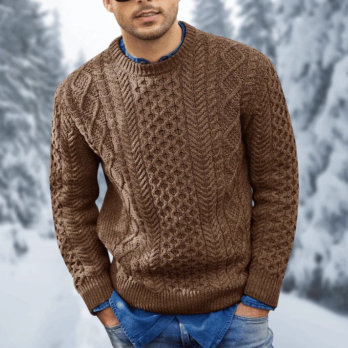 Jersey Martín para Hombre – Con aislamiento térmico, Elegante y Corte sastre