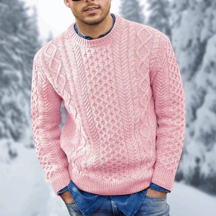 Jersey Martín para Hombre – Con aislamiento térmico, Elegante y Corte sastre