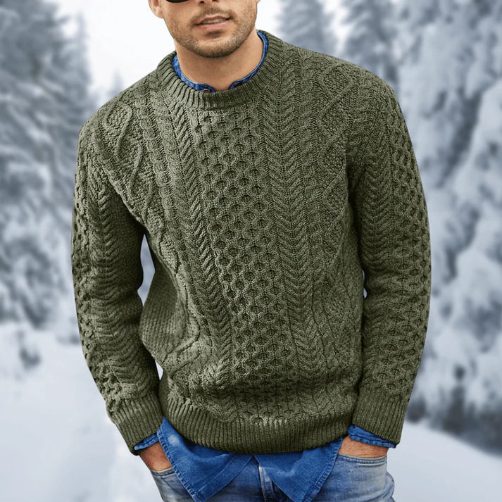 Jersey Martín para Hombre – Con aislamiento térmico, Elegante y Corte sastre