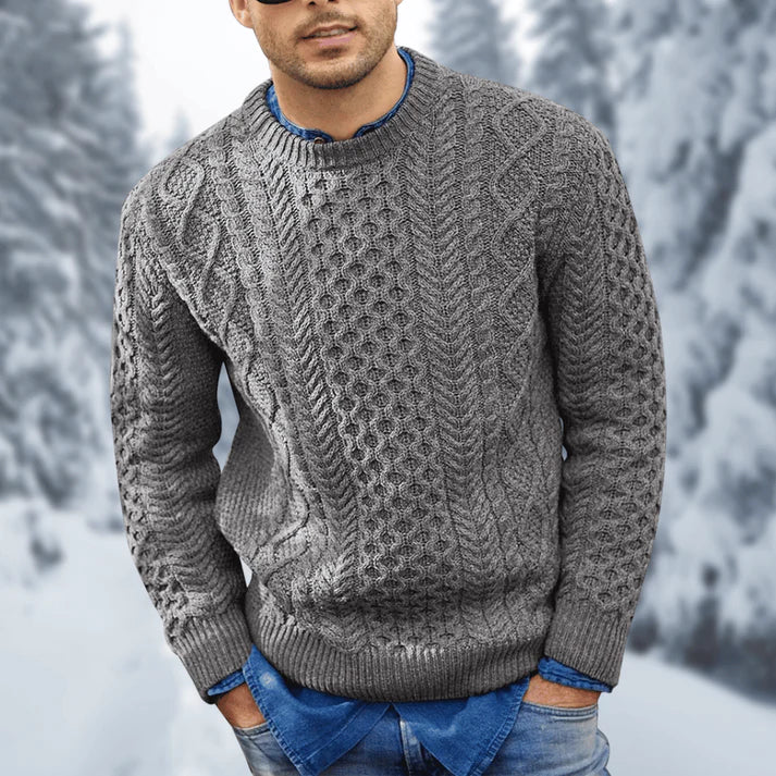 Jersey Martín para Hombre – Con aislamiento térmico, Elegante y Corte sastre