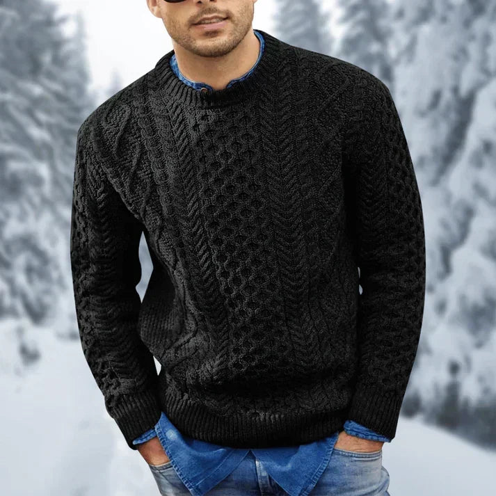 Jersey Martín para Hombre – Con aislamiento térmico, Elegante y Corte sastre
