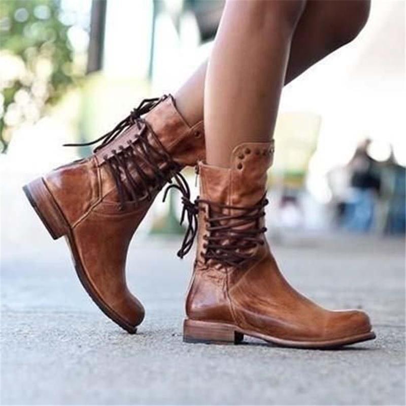 Daphné Bottes en Cuir pour Femme – Bottes Élégantes Chic Confort Premium