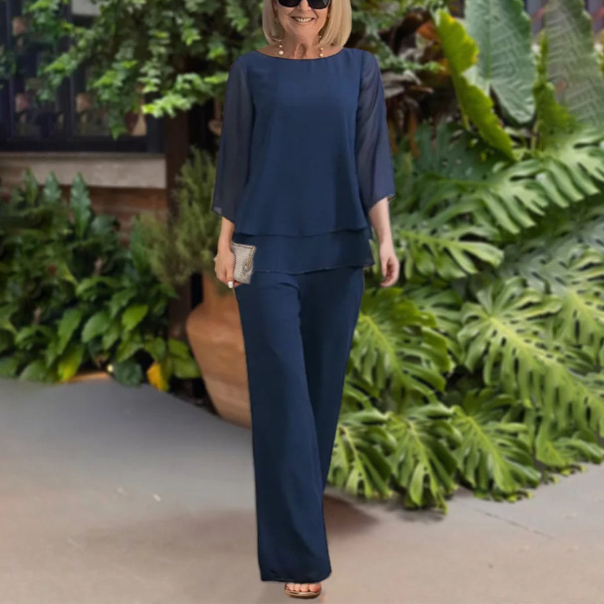 Conjunto de dos piezas Helena para Mujer – Sofisticado, Elegante y Cómodo