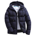 Abrigo de invierno Mateo para Hombre – Capucha, Cómodo y Cálido