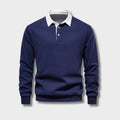 Suéter Daniel para Hombre – Estilo atemporal, Cuello polo y Mangas largas