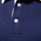 Suéter Daniel para Hombre – Estilo atemporal, Cuello polo y Mangas largas
