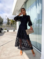 Vestido Marina para Mujer – Elegante, Mangas largas y Sofisticado
