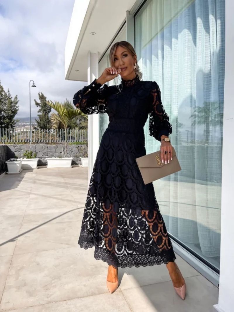 Vestido Marina para Mujer – Elegante, Mangas largas y Sofisticado