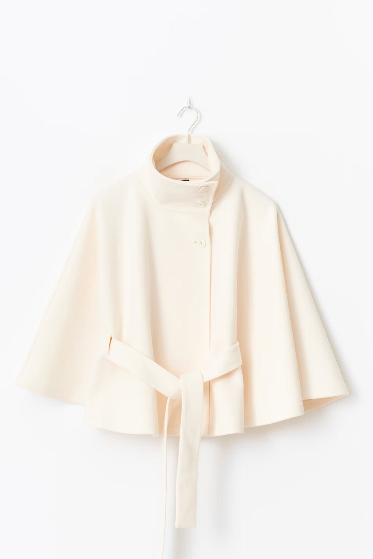 Abrigo de lana Daniela para Mujer – Cuello mao, Cálido y Cuello alto