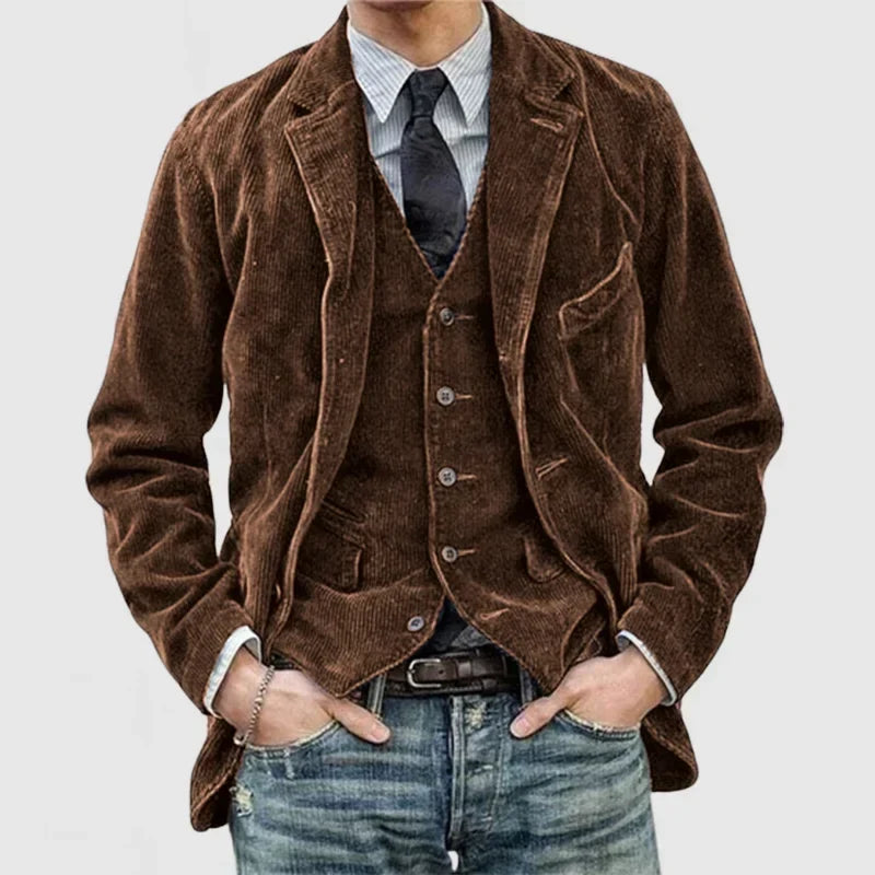 Blazer Ulises para Hombre – Elegante, Con aislamiento térmico y Estilo atemporal