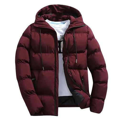 Abrigo de invierno Mateo para Hombre – Capucha, Cómodo y Cálido