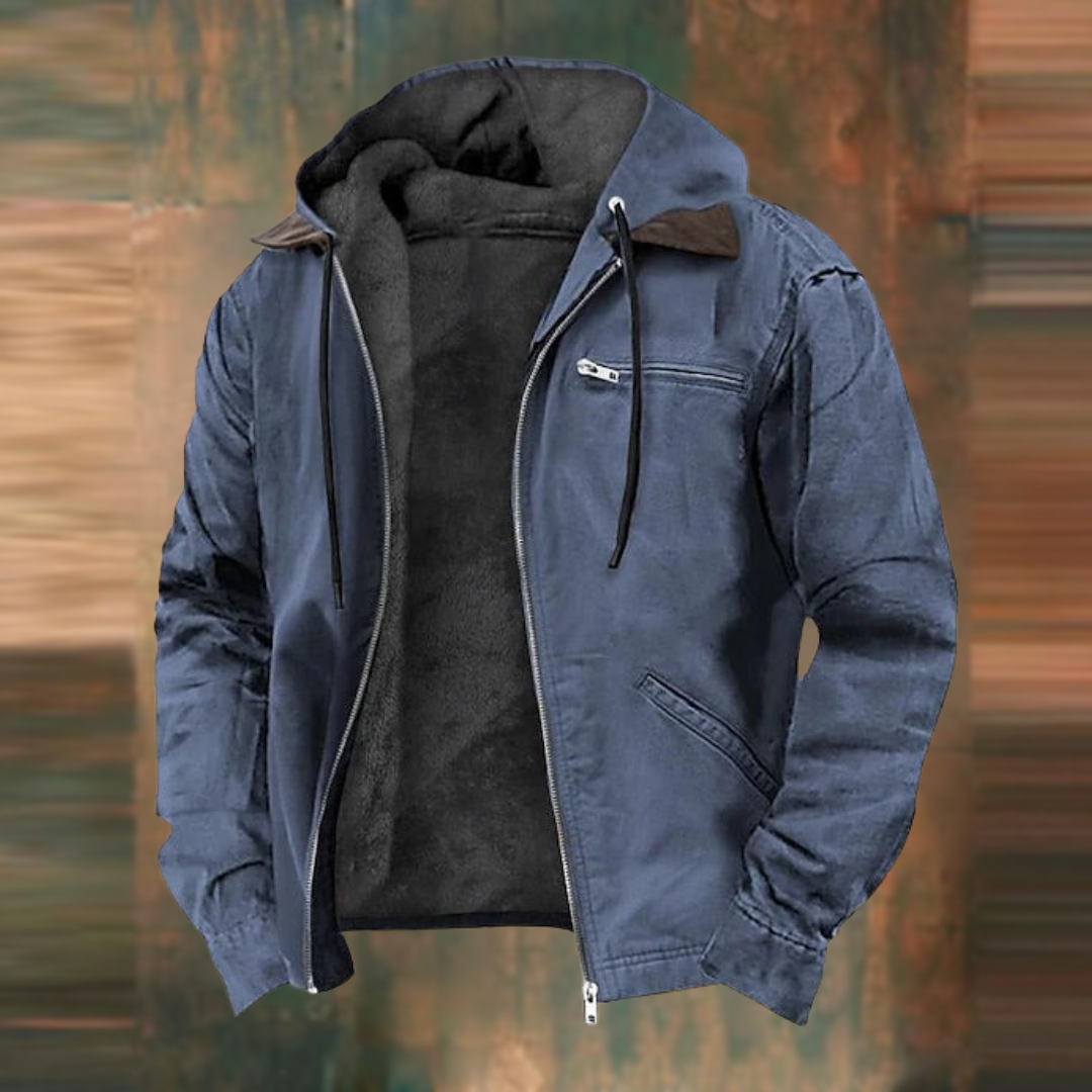 Chaqueta de piel Lorenzo para Hombre – Elegante, Estilo atemporal y Sofisticado