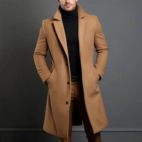 Abrigo de lana Rodrigo para Hombre – Con aislamiento térmico, Diseño atemporal y Cálido