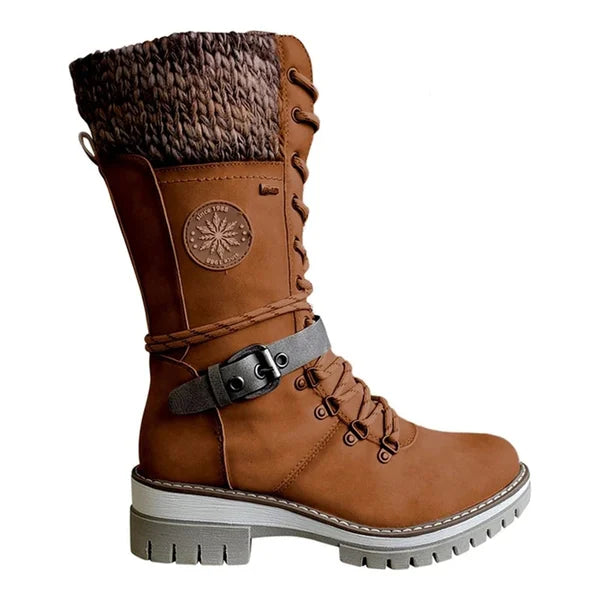 Kylee Bottes Hautes d’Hiver pour Femme – Bottes Chaudes Élégantes Chic