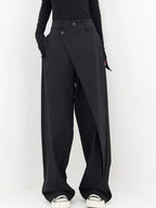 Emma Pantalón Oversize para Mujer – Pantalón Baggy Casual Chic Fluido