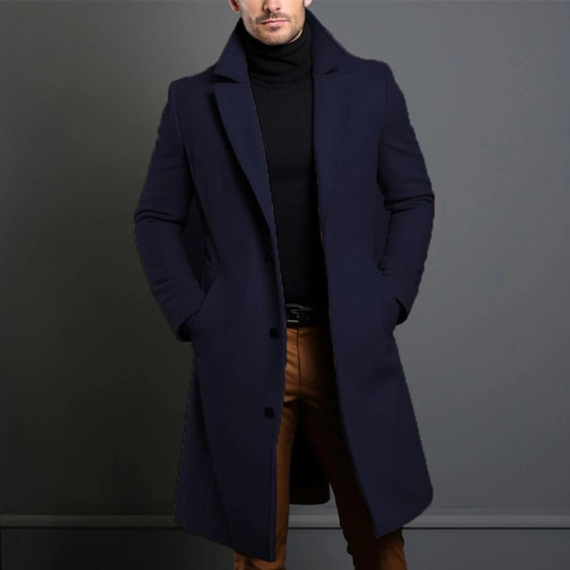 Abrigo de lana Rodrigo para Hombre – Con aislamiento térmico, Diseño atemporal y Cálido