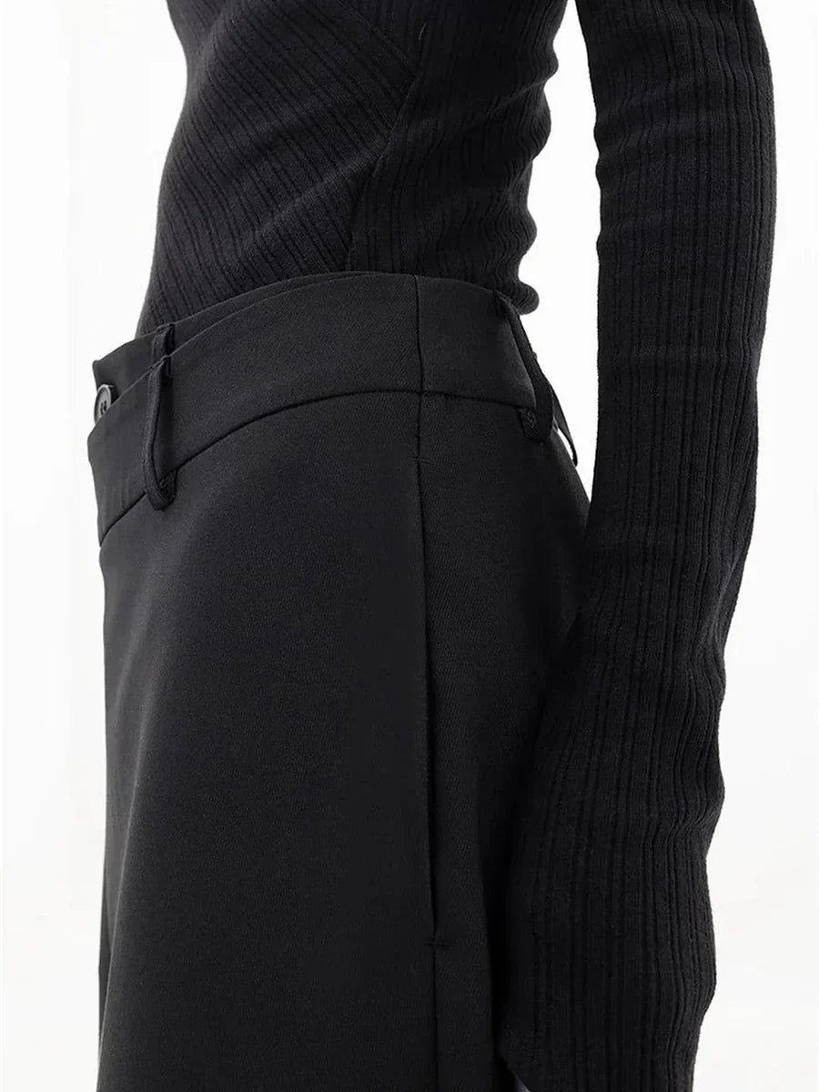 Emma Pantalón Oversize para Mujer – Pantalón Baggy Casual Chic Fluido
