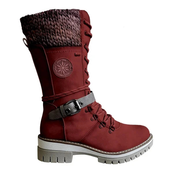 Kylee Bottes Hautes d’Hiver pour Femme – Bottes Chaudes Élégantes Chic