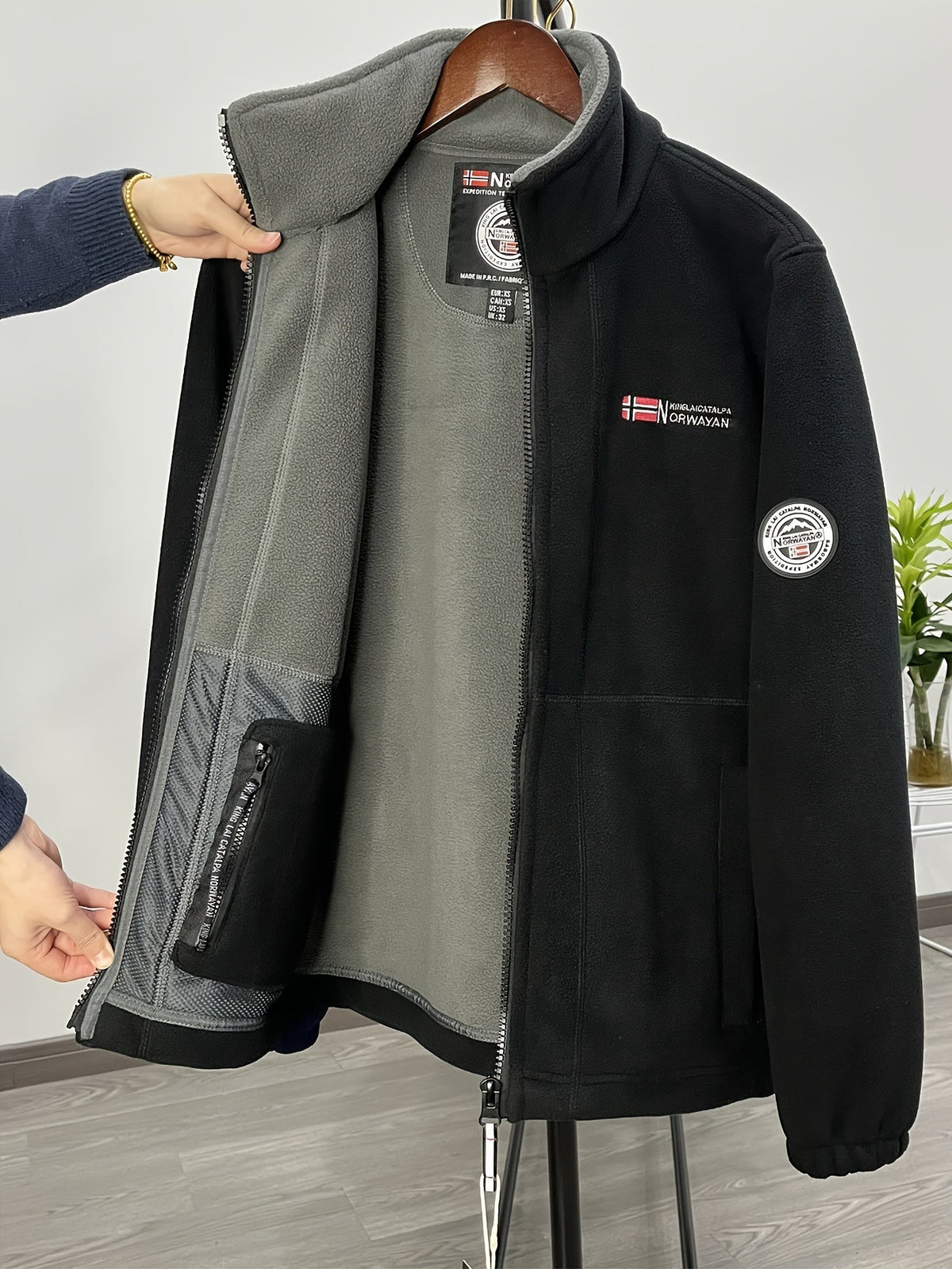 Chaqueta Leo para Hombre – Suave, Cálido y Cómodo