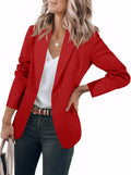 Blazer Elena para Mujer – Solapa estructurada, Cierre de botones y Bolsillos prácticos