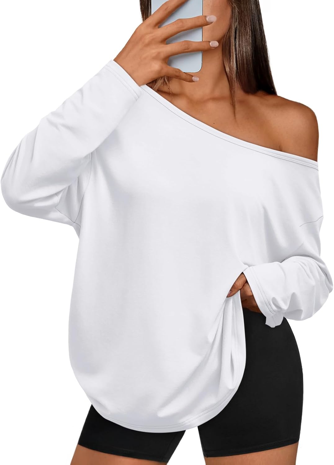 Suéter Ofelia para Mujer – Mangas largas, Silueta holgada y Tejido flexible