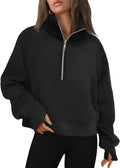 Sudadera con capucha Blanca para Mujer – Hombros caídos, Bolsillo canguro delantero y Forro polar interior