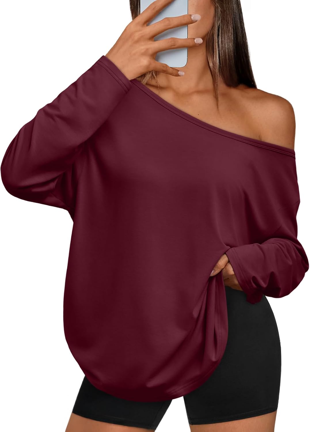 Suéter Ofelia para Mujer – Mangas largas, Silueta holgada y Tejido flexible
