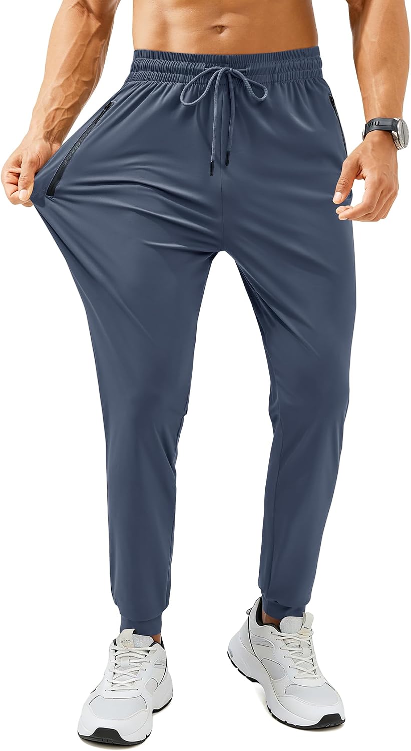 Joggers Ignacio para Hombre – Elasticidad en 4 direcciones, Bolsillos con cremallera y Tejido elástico