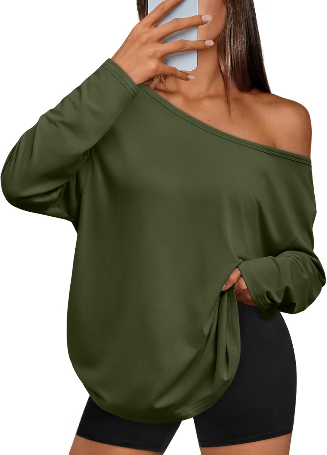 Suéter Ofelia para Mujer – Mangas largas, Silueta holgada y Tejido flexible