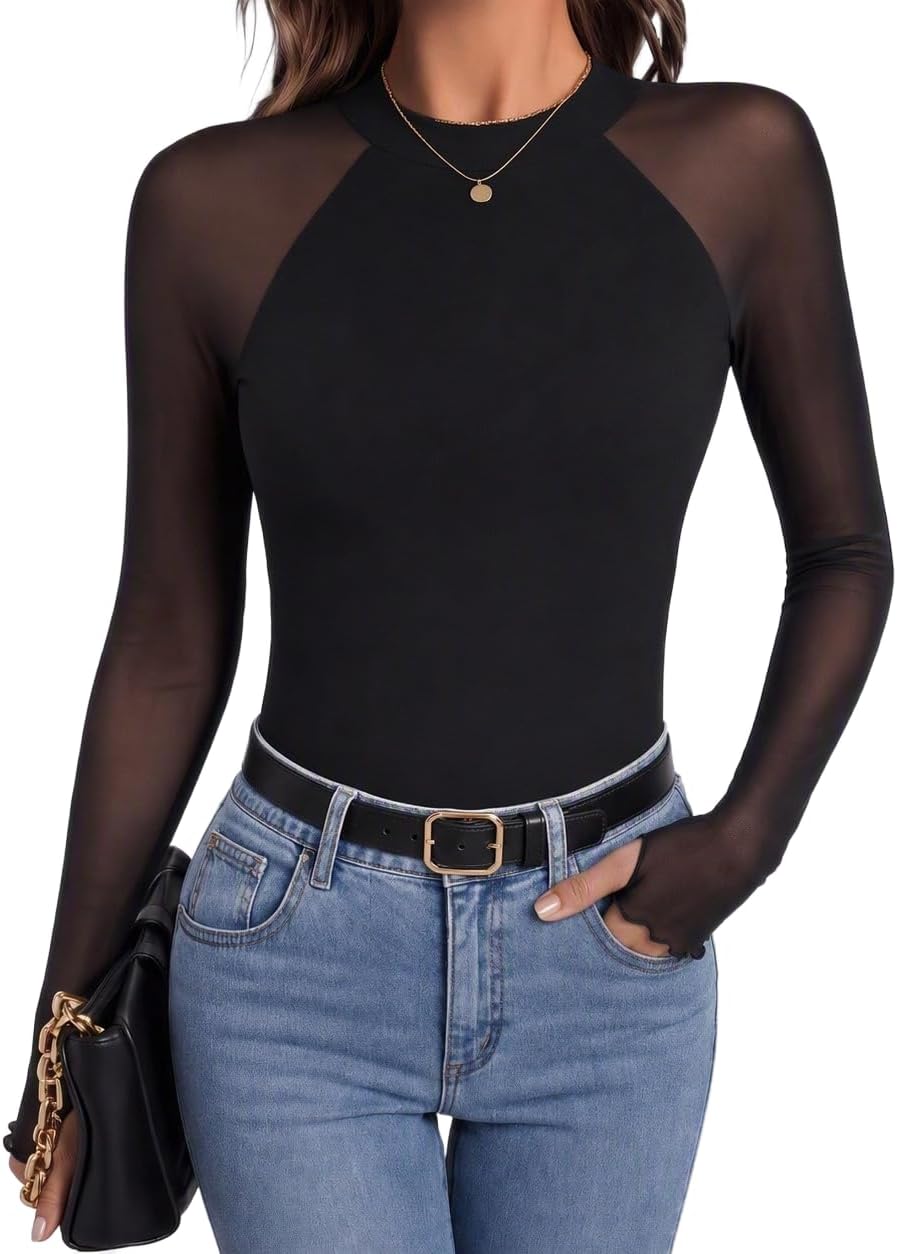 Suéter Beatriz para Mujer – Cuello alto simulado, Elegante y Tejido flexible