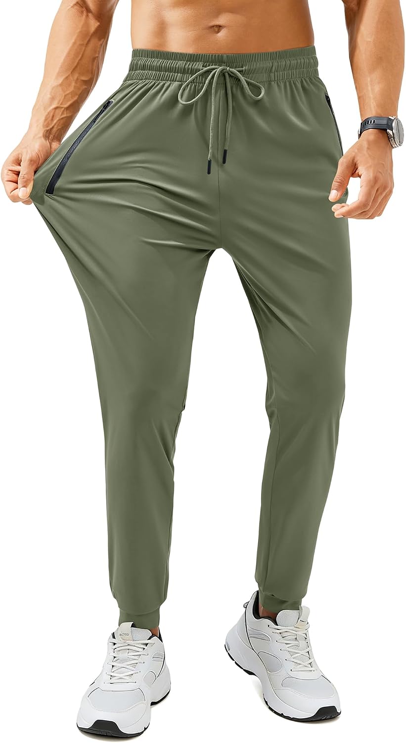 Joggers Ignacio para Hombre – Elasticidad en 4 direcciones, Bolsillos con cremallera y Tejido elástico