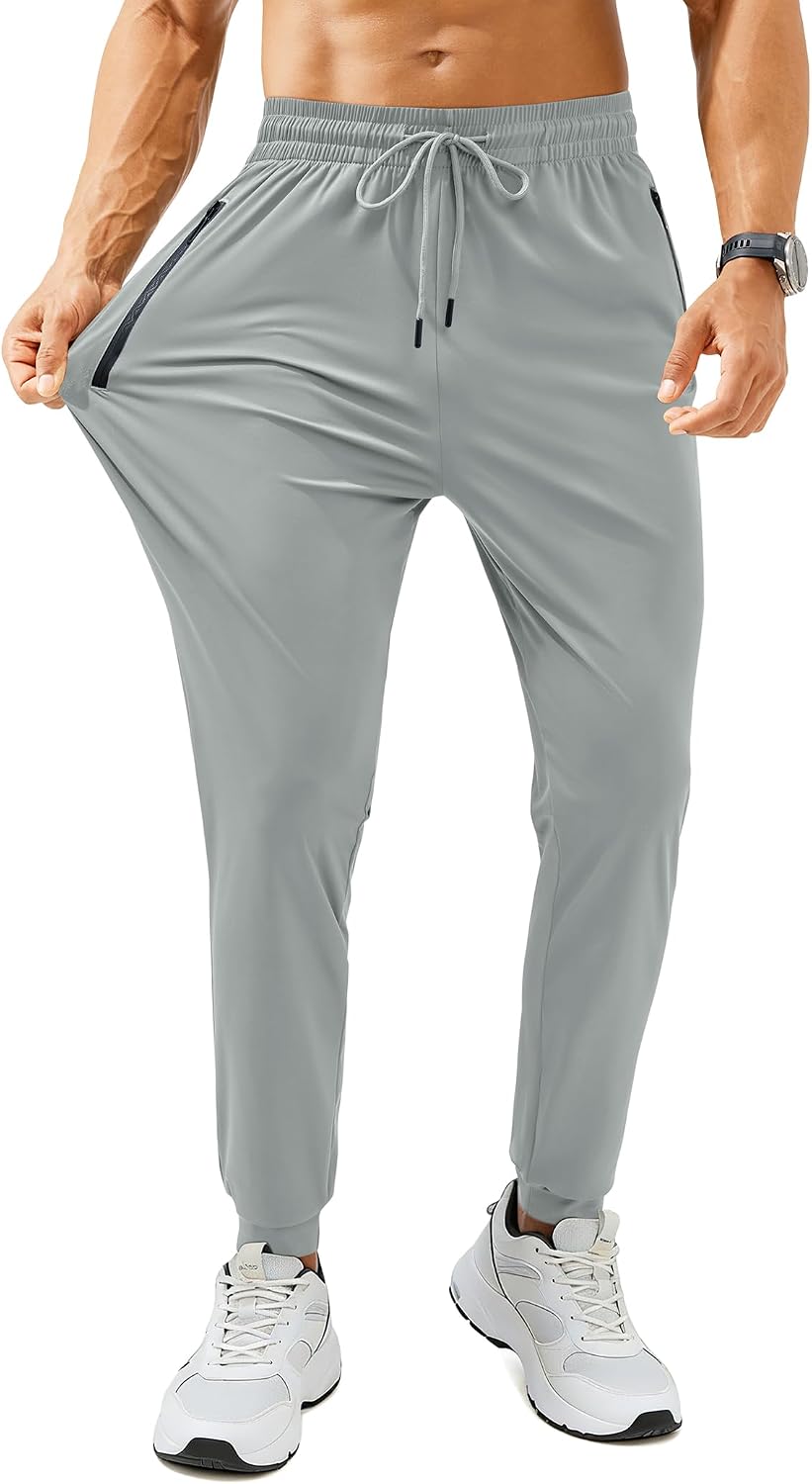 Joggers Ignacio para Hombre – Elasticidad en 4 direcciones, Bolsillos con cremallera y Tejido elástico
