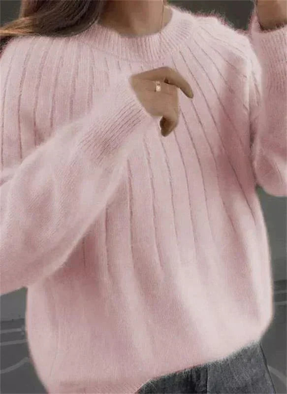 Suéter de cachemira Olivia para Mujer – Sofisticado, Elegante y Corte regular