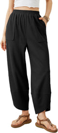 Pantalón palazzo Vega para Mujer – Bajo curvado, Bolsillos laterales y Corte cómodo