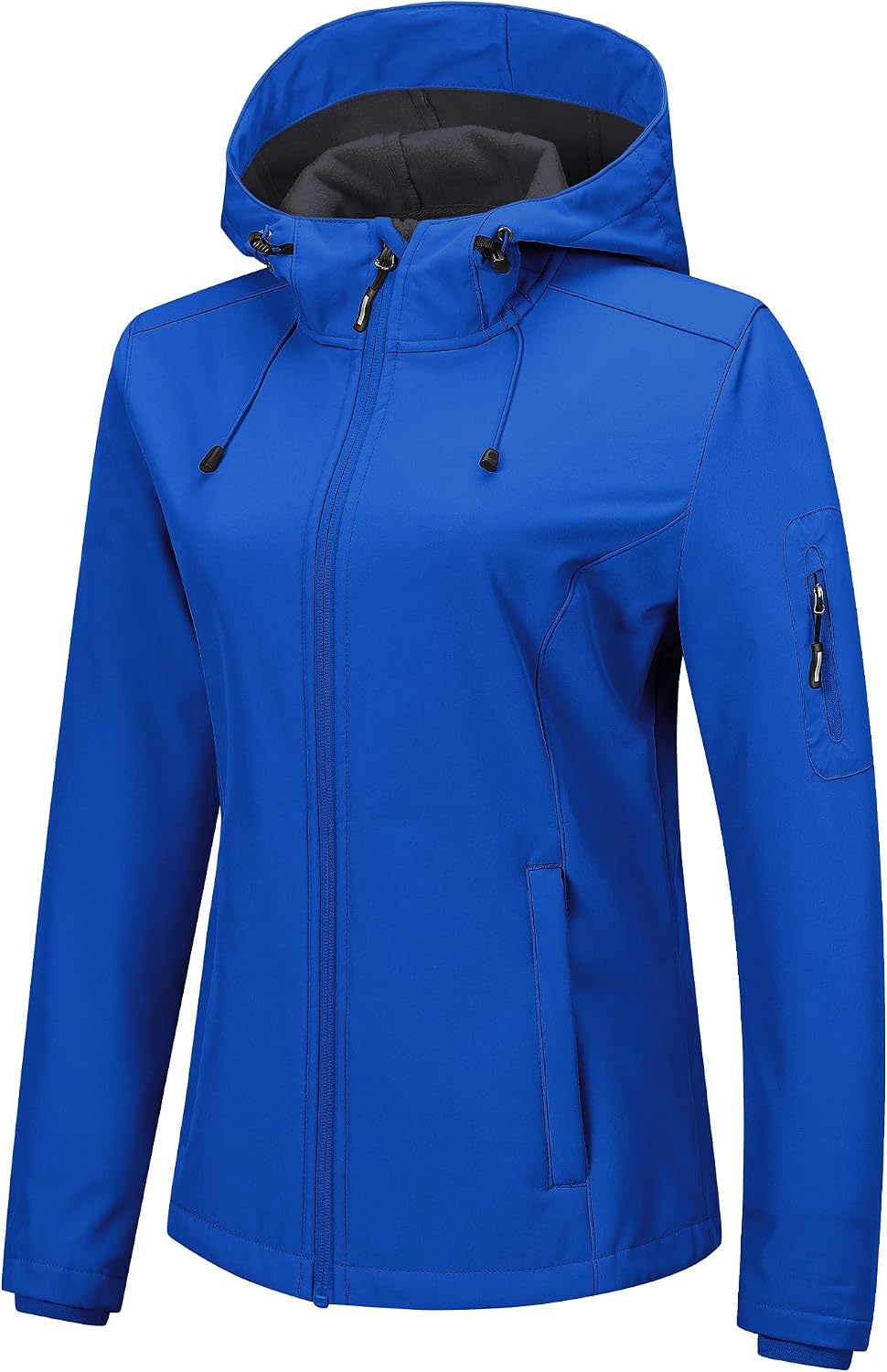 Chaqueta técnica Martina para Mujer – Suave, Forro polar interior y Con capucha