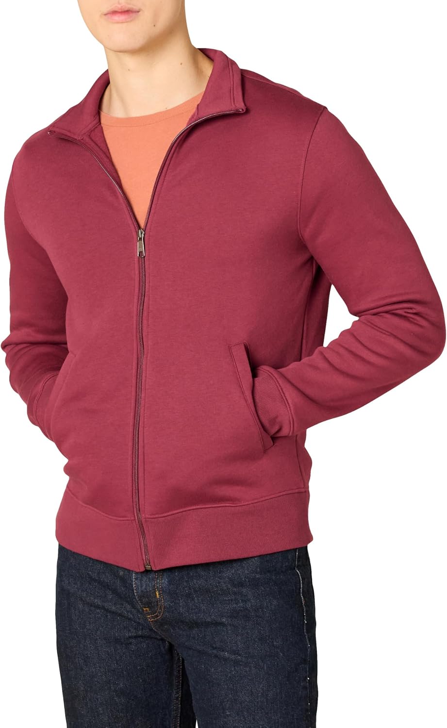 Sudadera Ulises para Hombre – Cuello alto simulado, Corte regular y Bolsillos prácticos