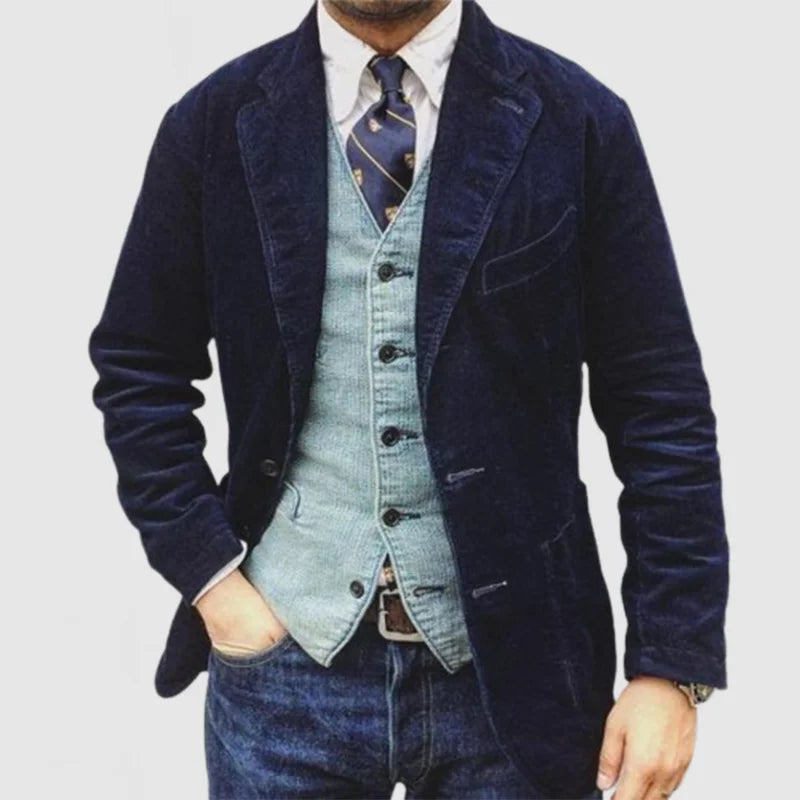 Blazer Ulises para Hombre – Elegante, Con aislamiento térmico y Estilo atemporal