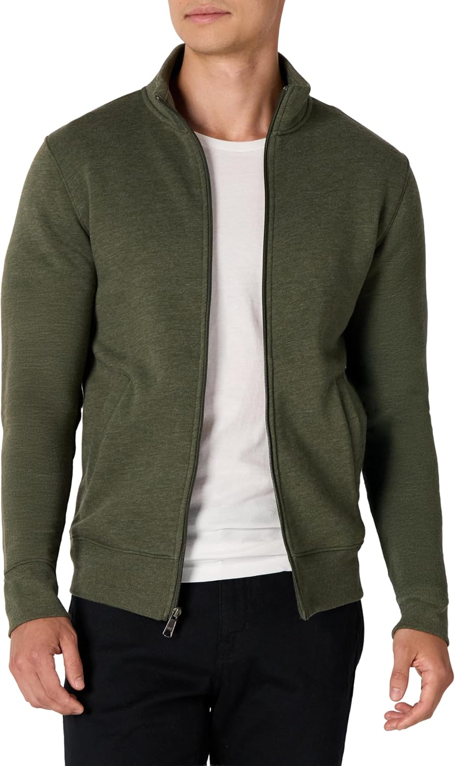 Sudadera Ulises para Hombre – Cuello alto simulado, Corte regular y Bolsillos prácticos