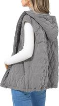 Chaleco acolchado Victoria para Mujer – Cremallera completa, Silueta holgada y Bolsillos prácticos