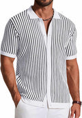 Top Salvador para Hombre – Acabados acanalados, Manga corta y Cálido