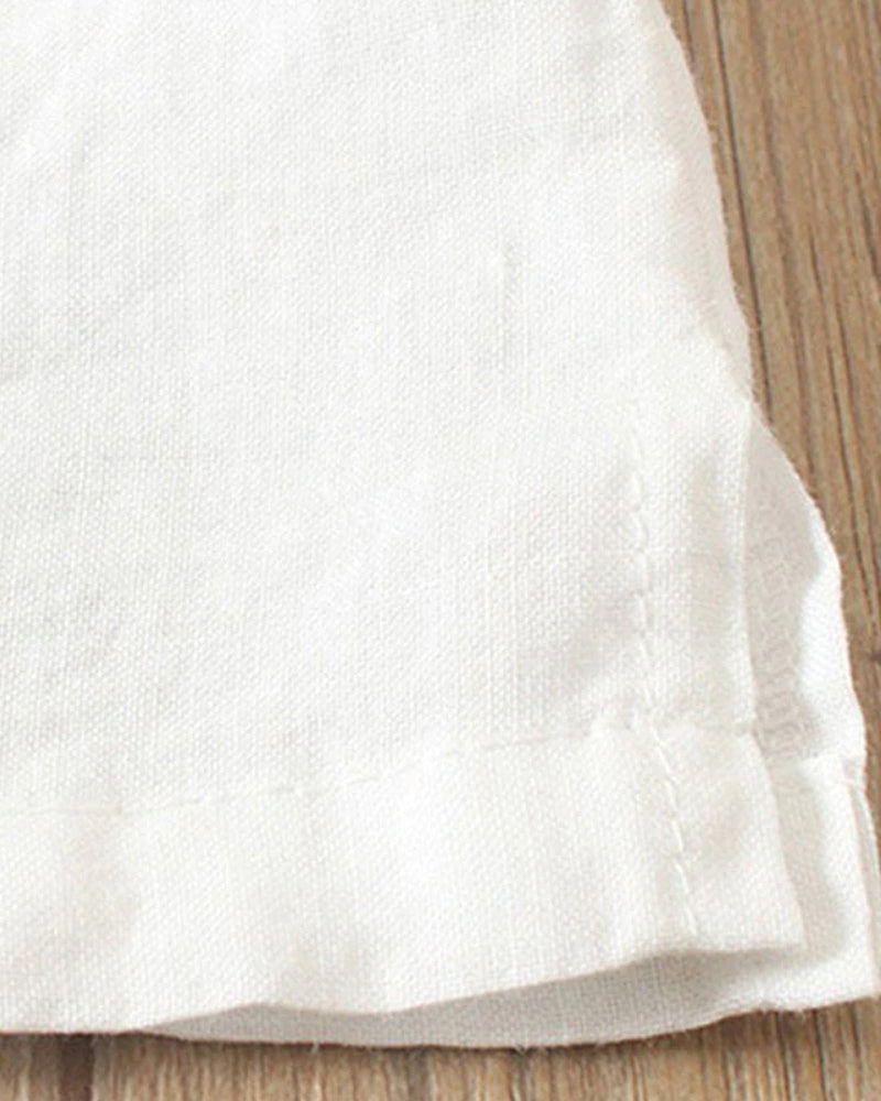 Blusa Blanca para Mujer – Cierre de botones, Sofisticado y Suave