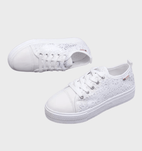 Alena Sneakers Bianche da Donna – Scarpe Casual Comode Minimaliste