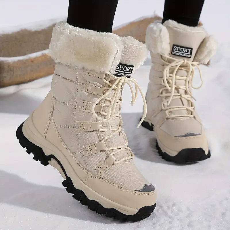 Botas de invierno Leonor para Mujer – Con aislamiento térmico, Cálido y Suave