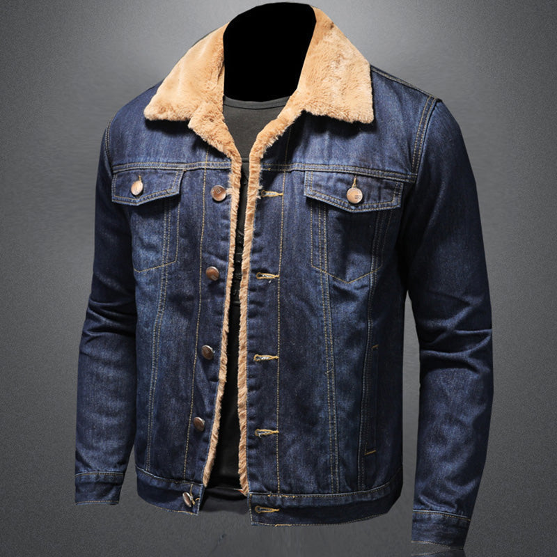 Chaqueta vaquera Pablo para Hombre – Con aislamiento térmico, Bolsillos prácticos y Bolsillos en el pecho