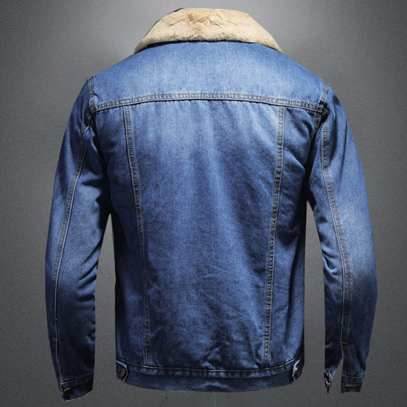 Chaqueta vaquera Pablo para Hombre – Con aislamiento térmico, Bolsillos prácticos y Bolsillos en el pecho