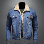 Chaqueta vaquera Pablo para Hombre – Con aislamiento térmico, Bolsillos prácticos y Bolsillos en el pecho