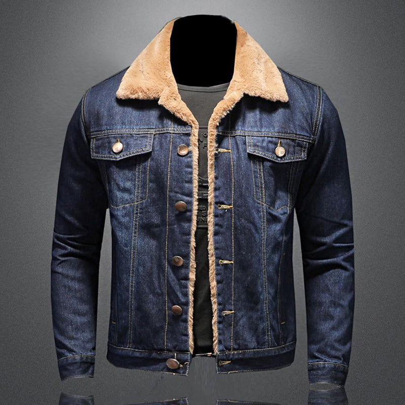 Chaqueta vaquera Pablo para Hombre – Con aislamiento térmico, Bolsillos prácticos y Bolsillos en el pecho