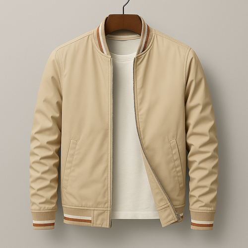 Bob Men's Varsity Bomber Jacket – Modern Chic Casual Jacket